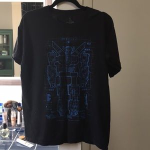 Men’s Black Voltron T Shirt